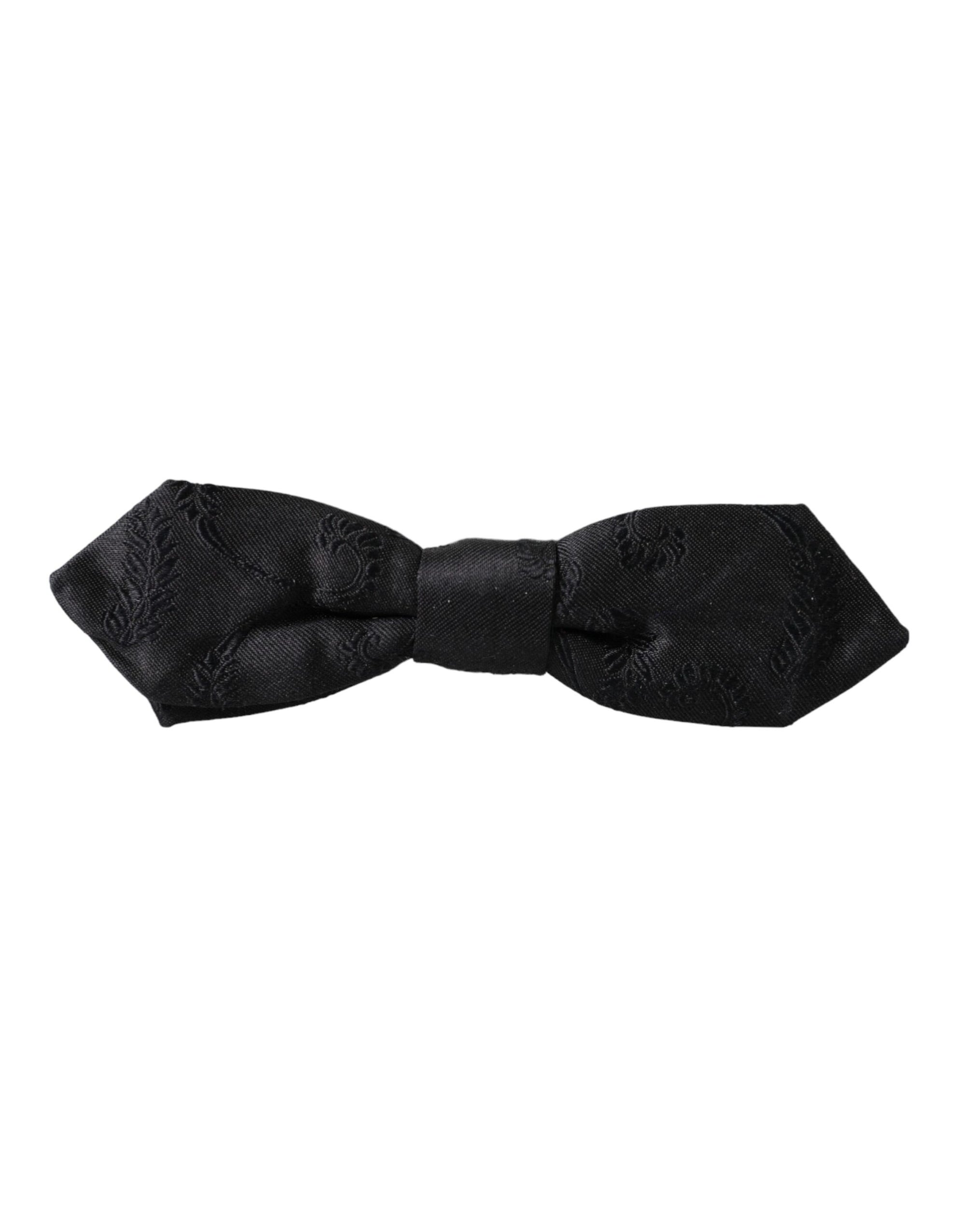 Dolce & Gabbana Multicolor Fantasy Silk Adjustable Neck Bow Tie - Maison Luxe