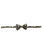 Dolce & Gabbana Black Silk Cocktail Adjustable Neck Men Bow Tie - Maison Luxe