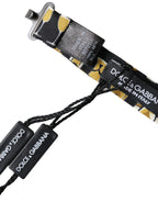 Dolce & Gabbana Black Silk Cocktail Adjustable Neck Men Bow Tie - Maison Luxe