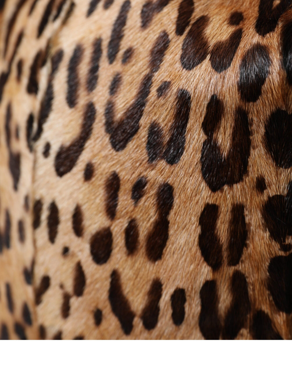 Dolce & Gabbana Brown Leopard Fur Women Bucket Hat - Maison Luxe