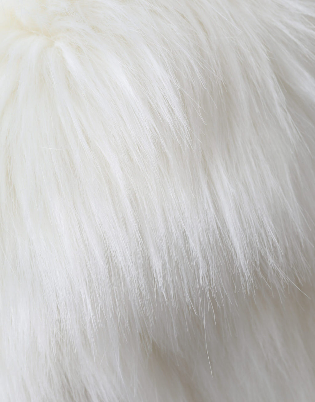 Dolce & Gabbana White Acrylic Fur Womens Bucket Hat - Maison Luxe