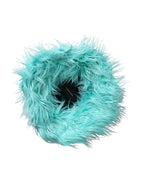 Dolce & Gabbana Mint Green Acrylic Fur Womens Bucket Hat - Maison Luxe