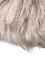 Dolce & Gabbana Beige Acrylic Fur Women Bucket Hat - Maison Luxe