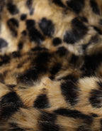 Dolce & Gabbana Brown Leopard Fur Women Bucket Hat - Maison Luxe