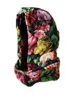 Dolce & Gabbana Hat Multicolor Floral Whole Head Wrap Hat - Maison Luxe