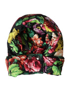 Dolce & Gabbana Hat Multicolor Floral Whole Head Wrap Hat - Maison Luxe
