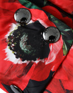 Dolce & Gabbana Multicolor Anemone Whole Head Wrap Hat - Maison Luxe
