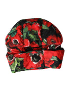 Dolce & Gabbana Multicolor Anemone Whole Head Wrap Hat - Maison Luxe