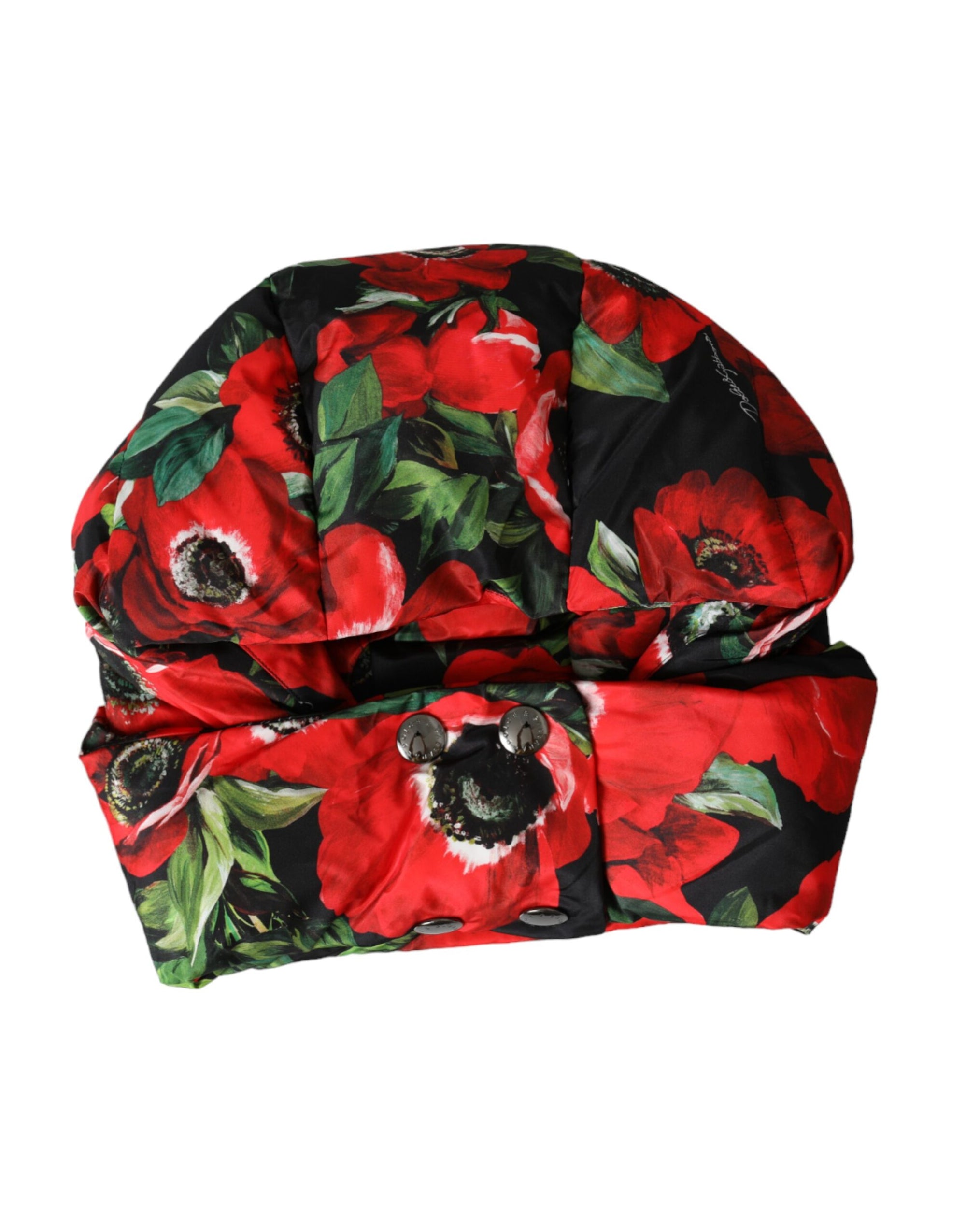 Dolce & Gabbana Multicolor Anemone Whole Head Wrap Hat - Maison Luxe