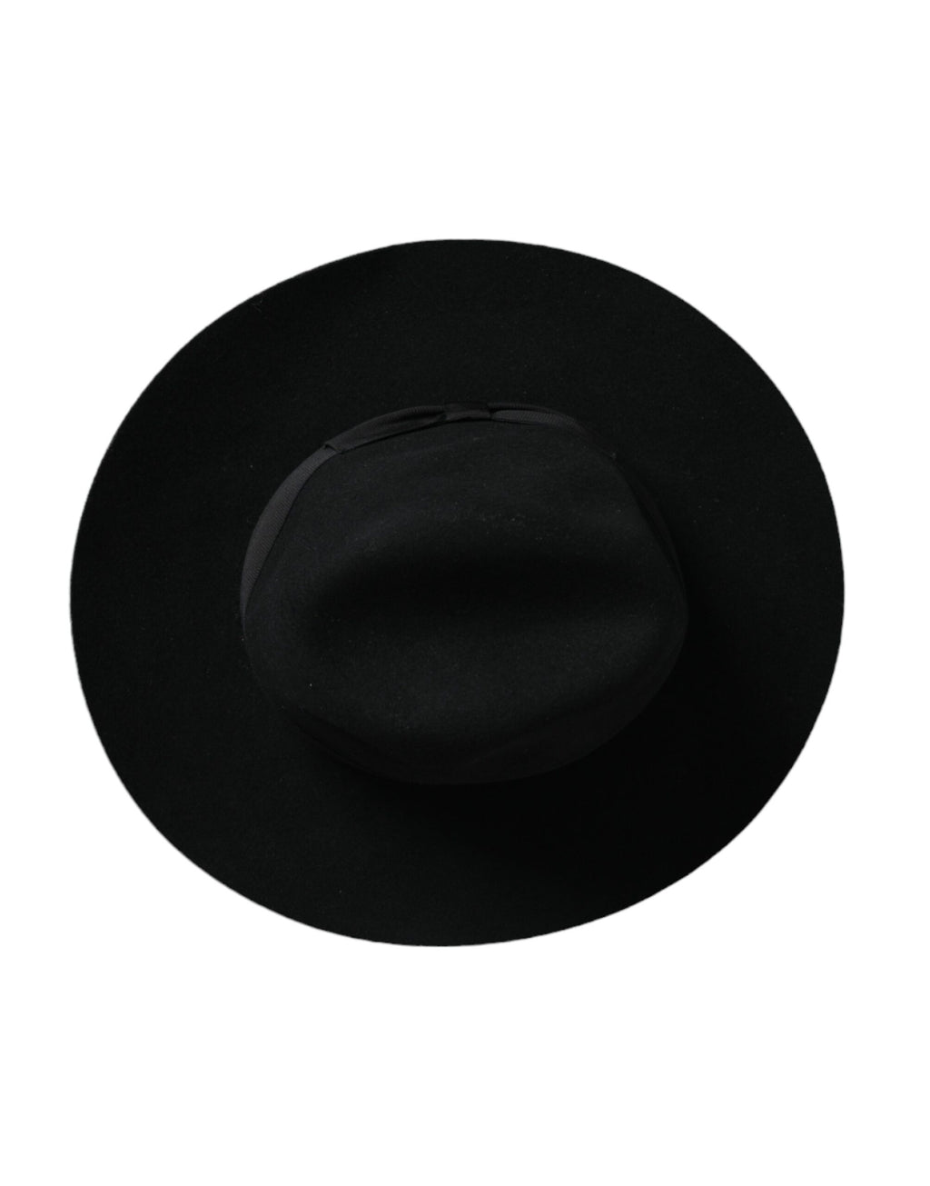 Dolce & Gabbana Black Rabbit Fedora Trilby Women Hat - Maison Luxe