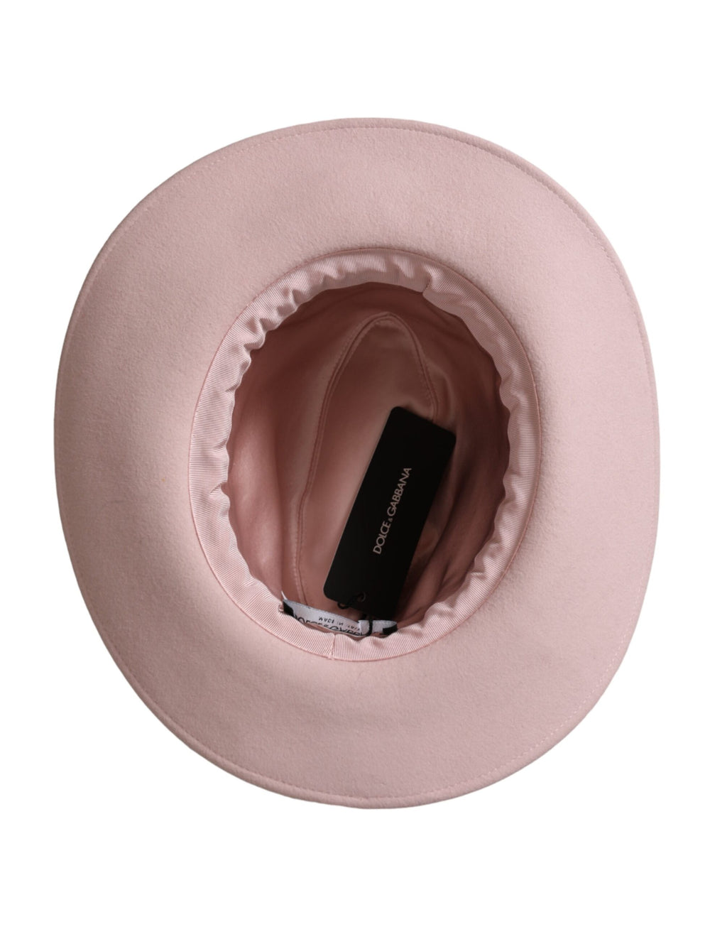 Dolce & Gabbana Pink Rabbit Fedora Trilby Women Hat - Maison Luxe