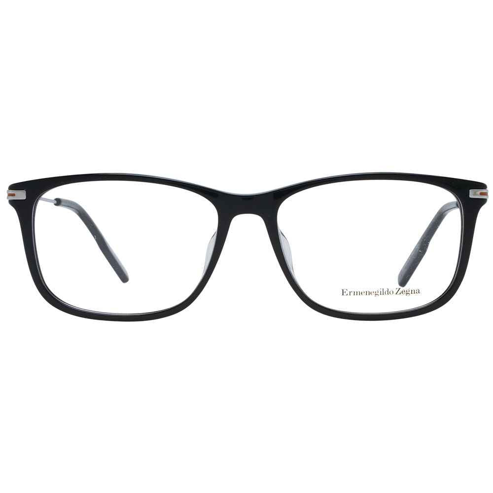 Ermenegildo Zegna Black Plastic Glasses (Frames)