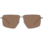 Timberland Brown Metal Sunglasses