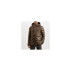 Add Brown Polyamide Men's Waterproof Jacket