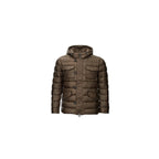Add Brown Polyamide Men's Waterproof Jacket