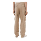 Comme Des Fuckdown Beige Cotton Men Cargo Trouser