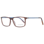 Ermenegildo Zegna Brown Plastic Glasses (Frames)