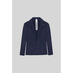 People Of Shibuya Blue Polyester Men's Lightweight Jacket