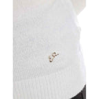 Yes Zee White Viscose Sweater