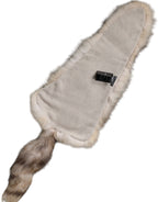 Dolce & Gabbana Brown Frost Fox Fur Neck Warmer Winter Scarf - Maison Luxe