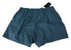 Dolce & Gabbana Blue Cotton Regular Boxer Shorts Underwear