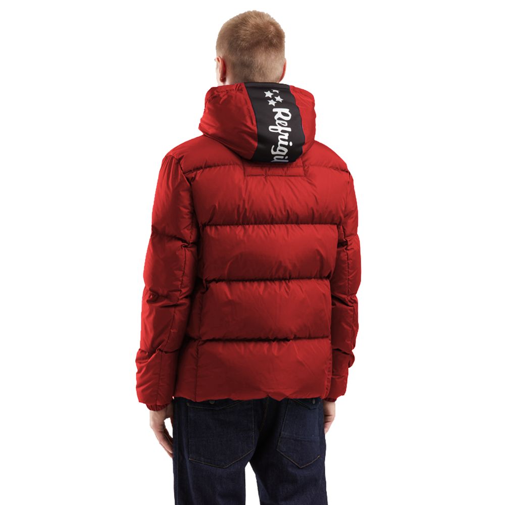 Refrigiwear Red Nylon Men's Jacket