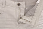 Costume National White Cotton Stretch Slim Jeans
