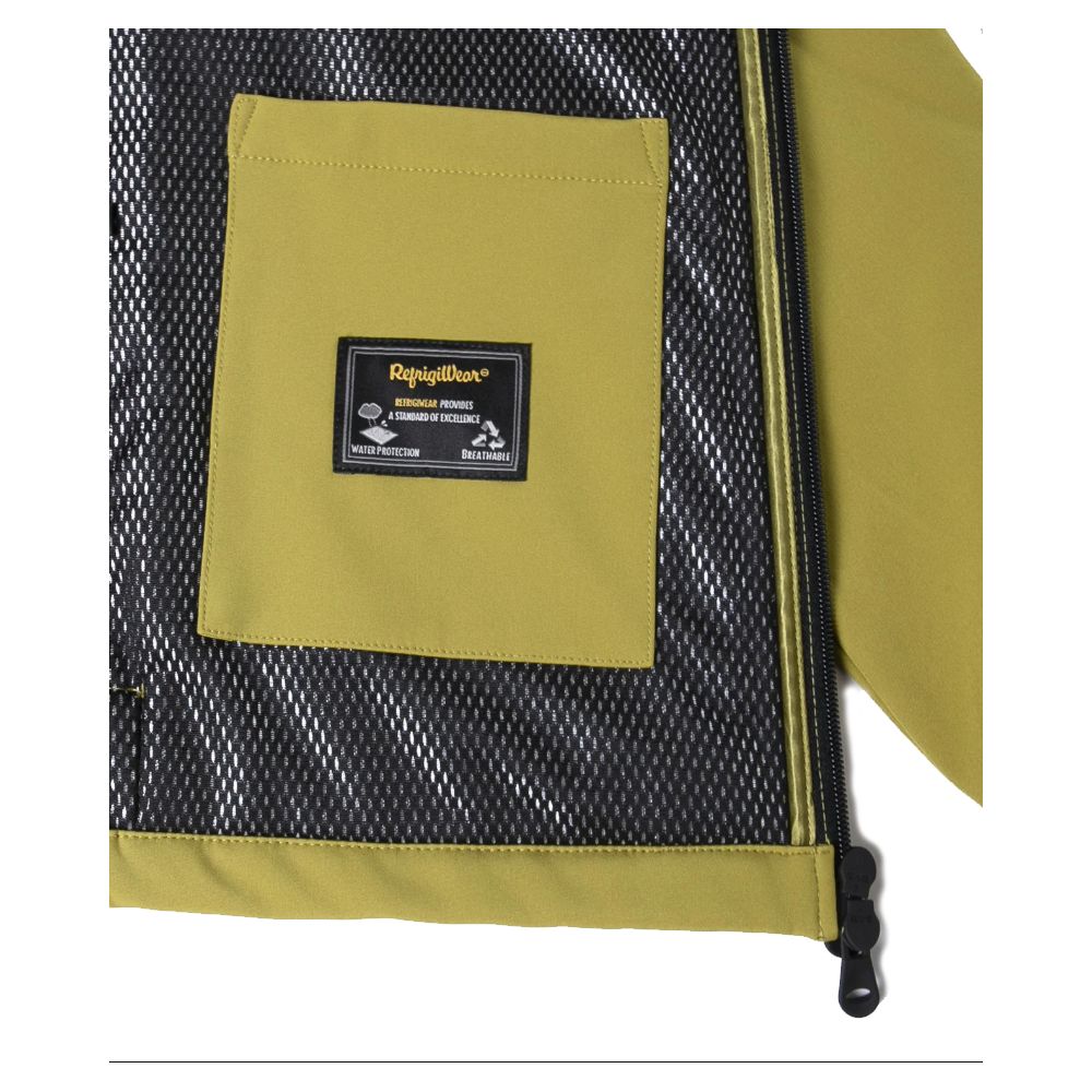 Refrigiwear Green Nylon Men Jacket