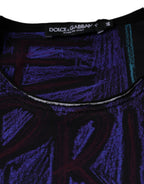 Dolce & Gabbana Multicolor Graphic Print Cotton T-shirt