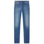 Diesel Blue Cotton Men Jeans