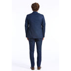 Baldinini Trend Blue Wool Men Blazer