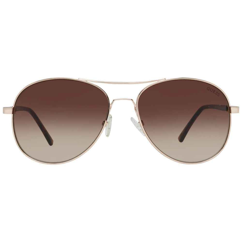 Guess Gold Metal Sunglasses