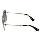 Max Mara Gold Metal Sunglasses