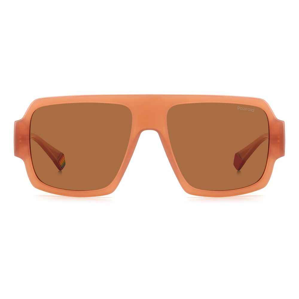 Polaroid Beige Resin Sunglasses