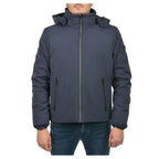 Yes Zee Blue Nylon Men Jacket