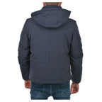Yes Zee Blue Nylon Men Jacket