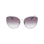 Longchamp Gold Metal Sunglasses