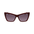 Longchamp Red Acetate Sunglasses
