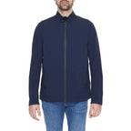 Suns Blue Nylon Jackets & Coat