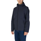 Suns Blue Polyester Jackets & Coat