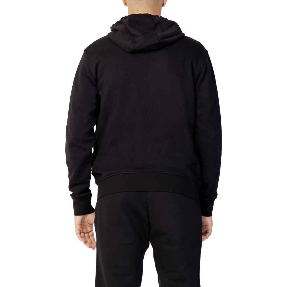 Armani Exchange Black Cotton Hoody