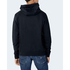Armani Exchange Blue Cotton Hoody