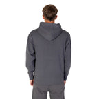 Hugo Boss Gray Cotton Hoodie