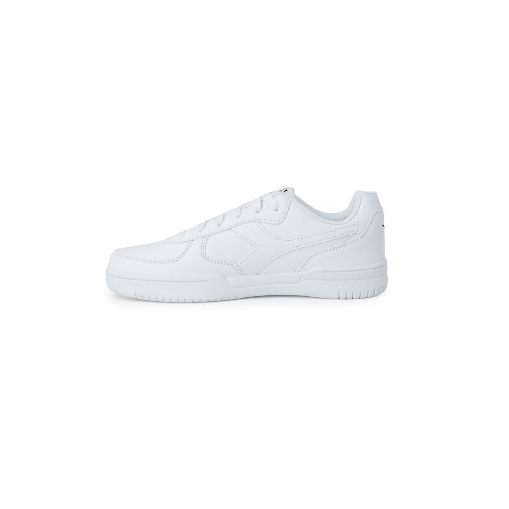 Diadora White Artificial Leather Sneaker