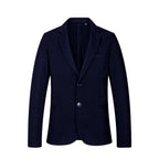 Armani Exchange Blue Viscose Blazer