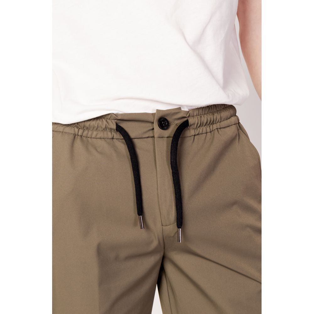 Suns Green Nylon Bermuda
