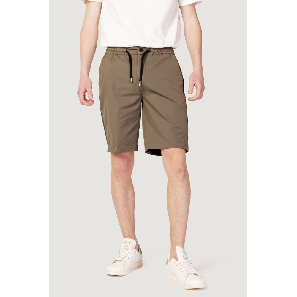 Suns Green Nylon Bermuda
