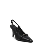 Furla Black Leather High Heel Pumps