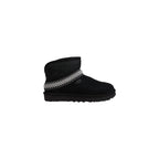 UGG Black Suede Leather Ankle