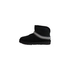 UGG Black Suede Leather Ankle
